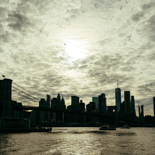 heli over a dark skyline by robert mangelmann | 20220707nyc_088