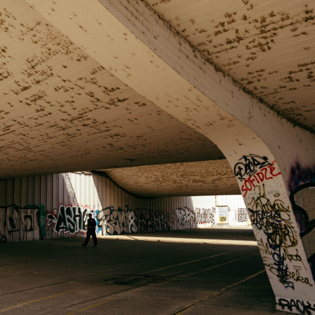 vardar river bank ii by robert mangelmann | 20230430skopje_094