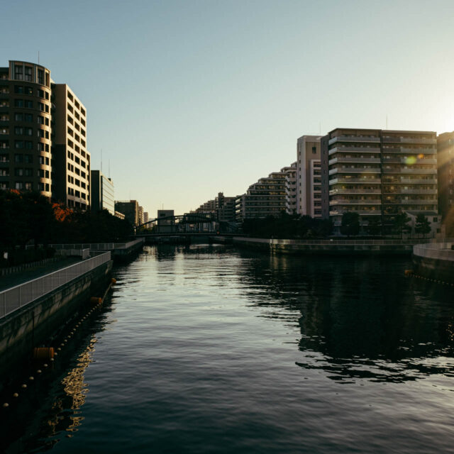 morning at the waterfront by robert mangelmann | 20231122tokyo_074