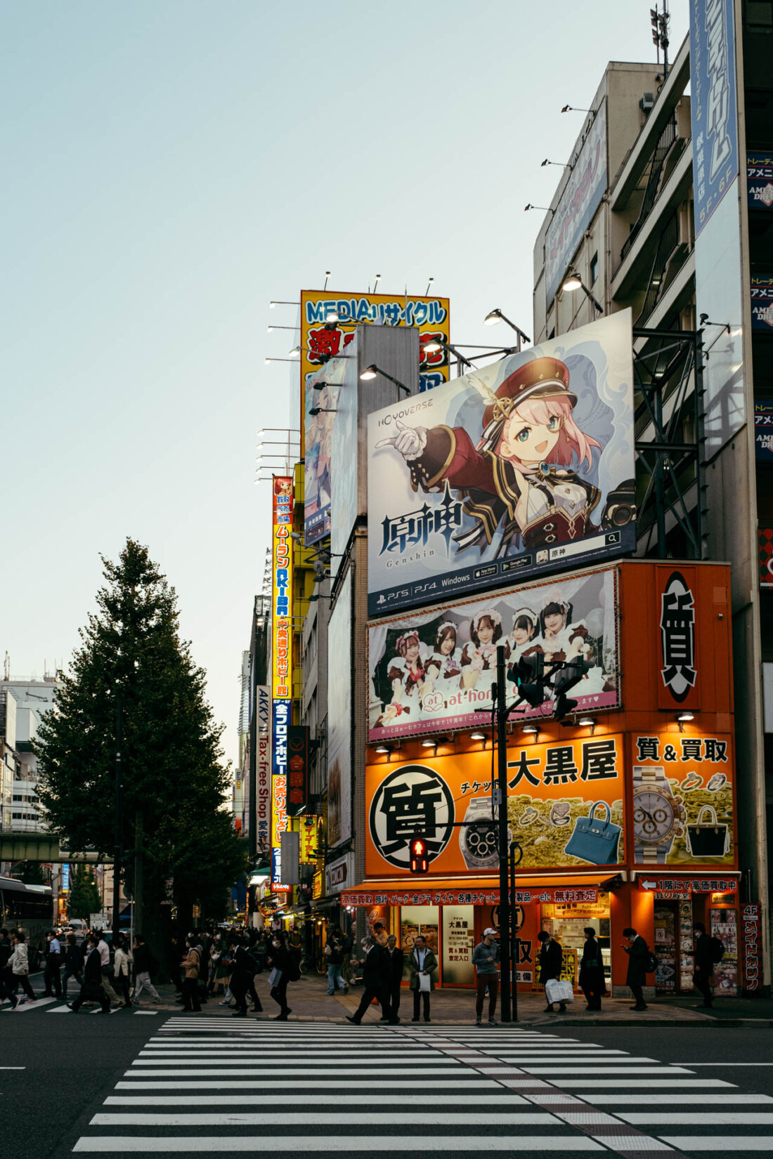 akihabara street by robert mangelmann | 20231122tokyo_219