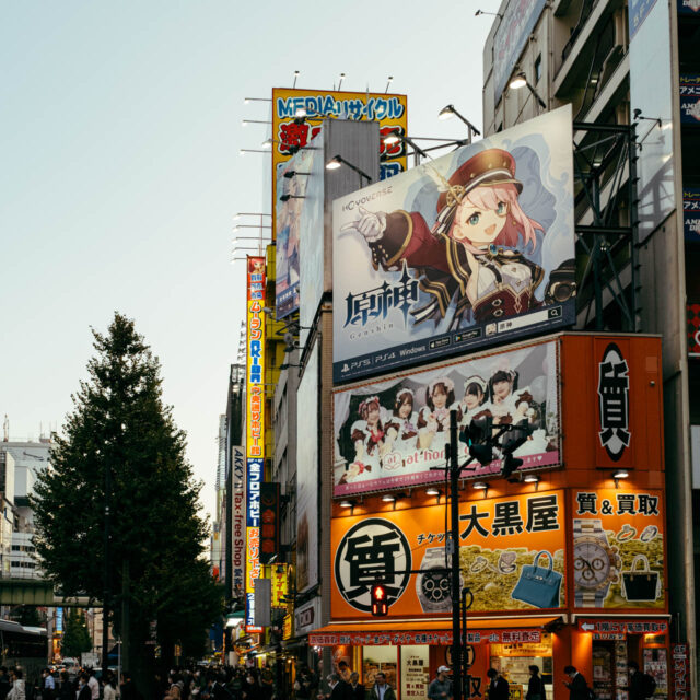 akihabara street by robert mangelmann | 20231122tokyo_219