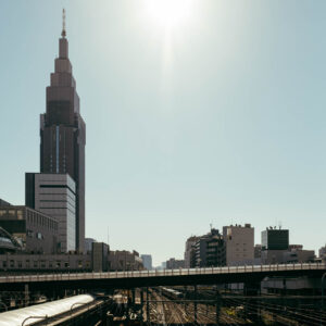 shinjuku station southern terrace by robert mangelmann | 20231124tokyo_0002
