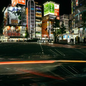 light trail crossing by robert mangelmann | 20231124tokyo_0336