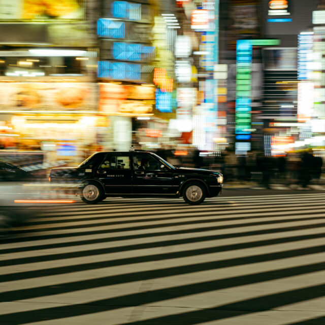 crosswalk pan shot vii by robert mangelmann | 20231124tokyo_0536