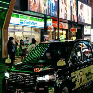 reflections on cabs iii by robert mangelmann | 20231124tokyo_0883