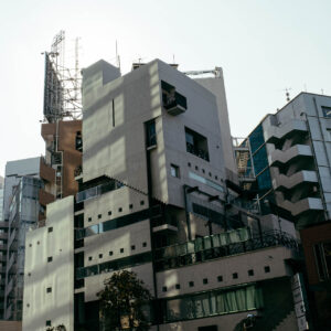 roppongi dori futuristic building by robert mangelmann | 20231127tokyo_084