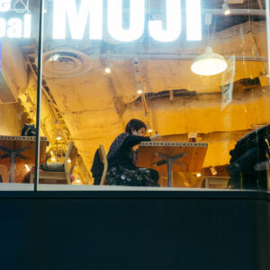 dinner at muji by robert mangelmann | 20231127tokyo_359