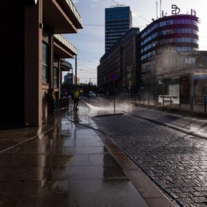 early street cleaning by robert mangelmann | 20250302oslo_001