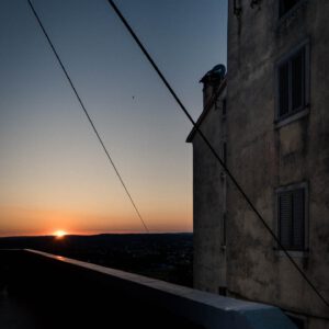 sunset over labin iii by robert mangelmann | 20250628kroatien_375